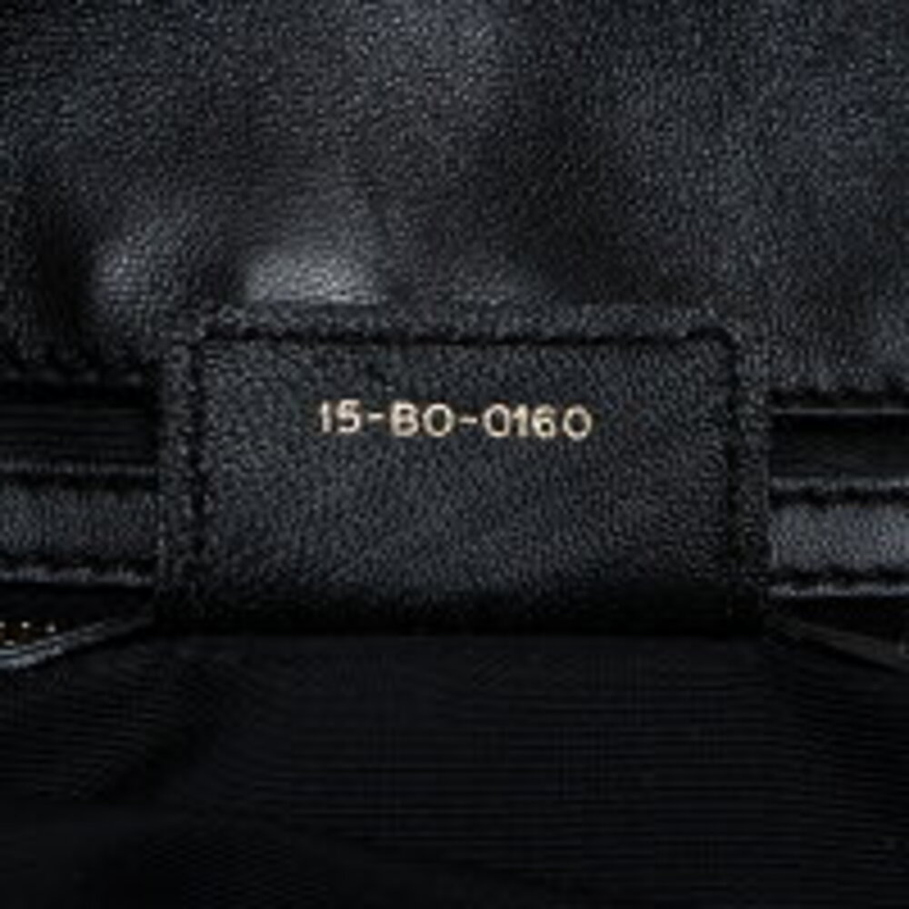 Christian Dior Cannage Flap Leather Handbag Black - Picture 11 of 13